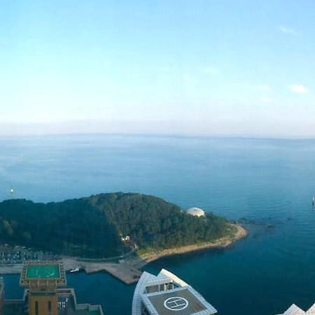 Апартаменты Haeundae Ocean Bridge Penthouse Пусан Экстерьер фото